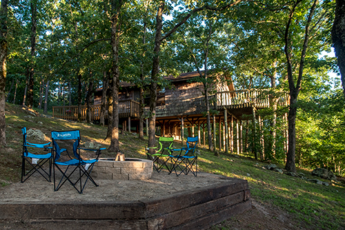 Cabin Rental In Oklahoma Peckerwoodknob Cabins