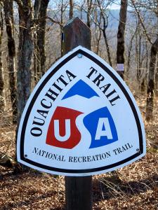 Ouachita Trail Sign