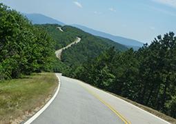 Our cabin rental guests enjoy scenic drives along the 54-mile route with breathtaking panoramic vistas