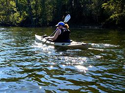 Float the lower section of the Mountain Fork River and marvel at the beautiful scenery while enjoying canoeing or kayaking.