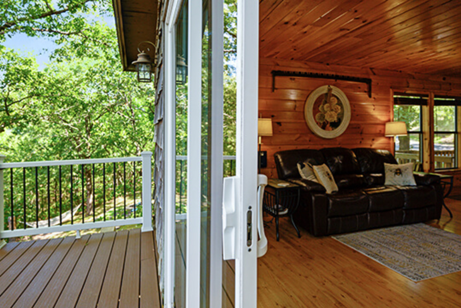 Sunset Mountain Cabin • Peckerwood Knob Cabins in Oklahoma